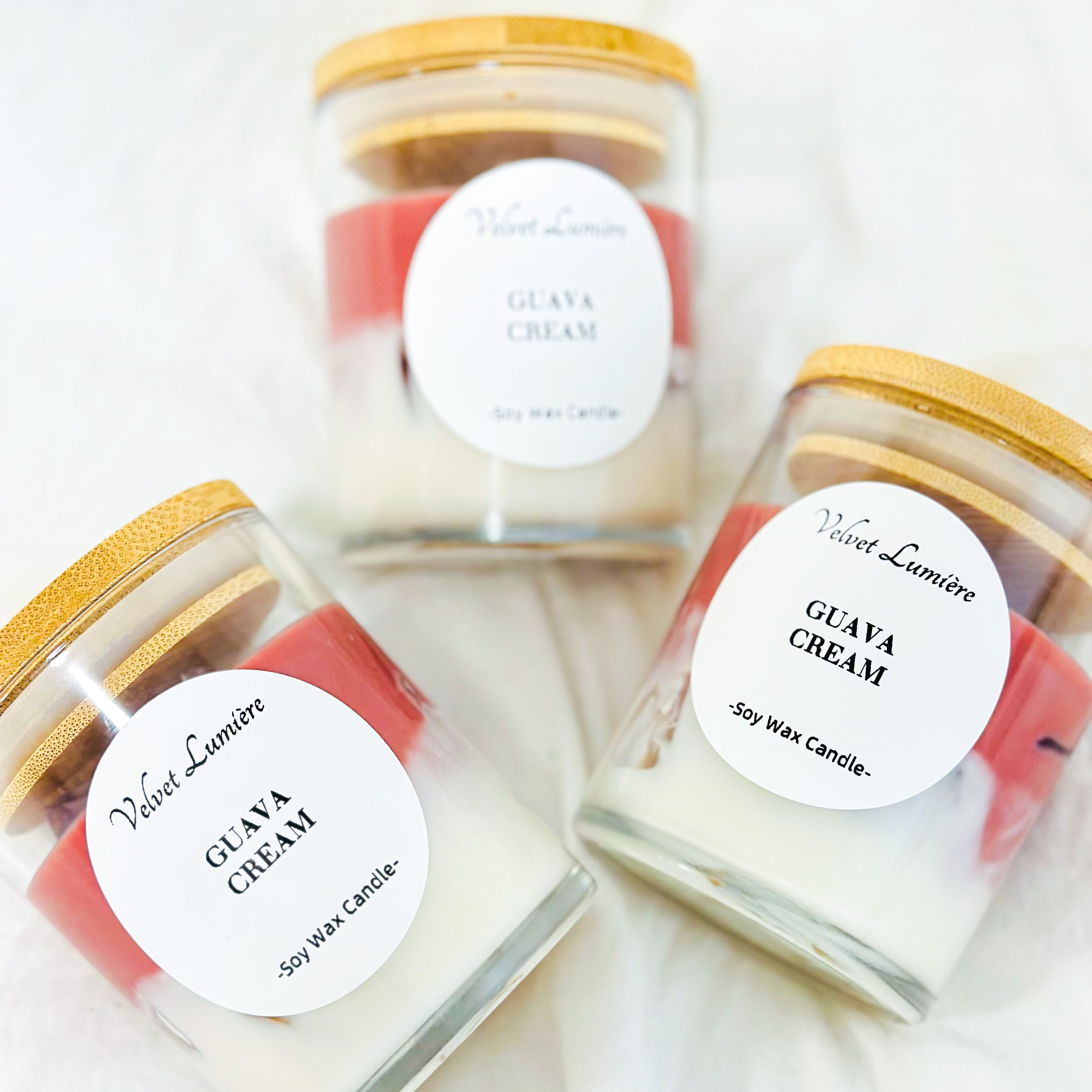 VELVET GUAVA CREAM CANDLE