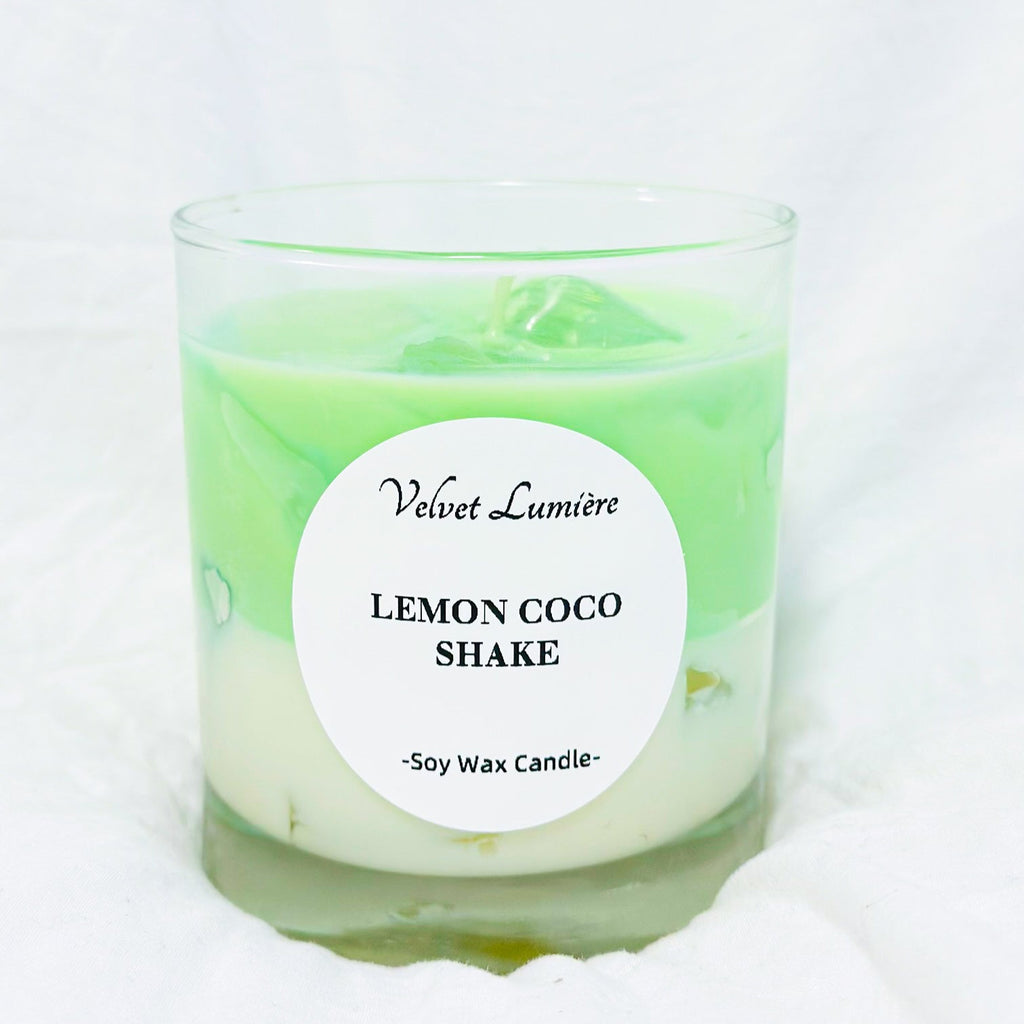VELVET LEMON COCO SHAKE CANDLE