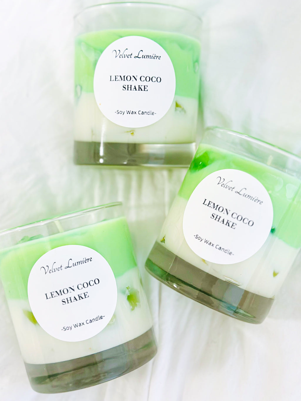 VELVET LEMON COCO SHAKE CANDLE