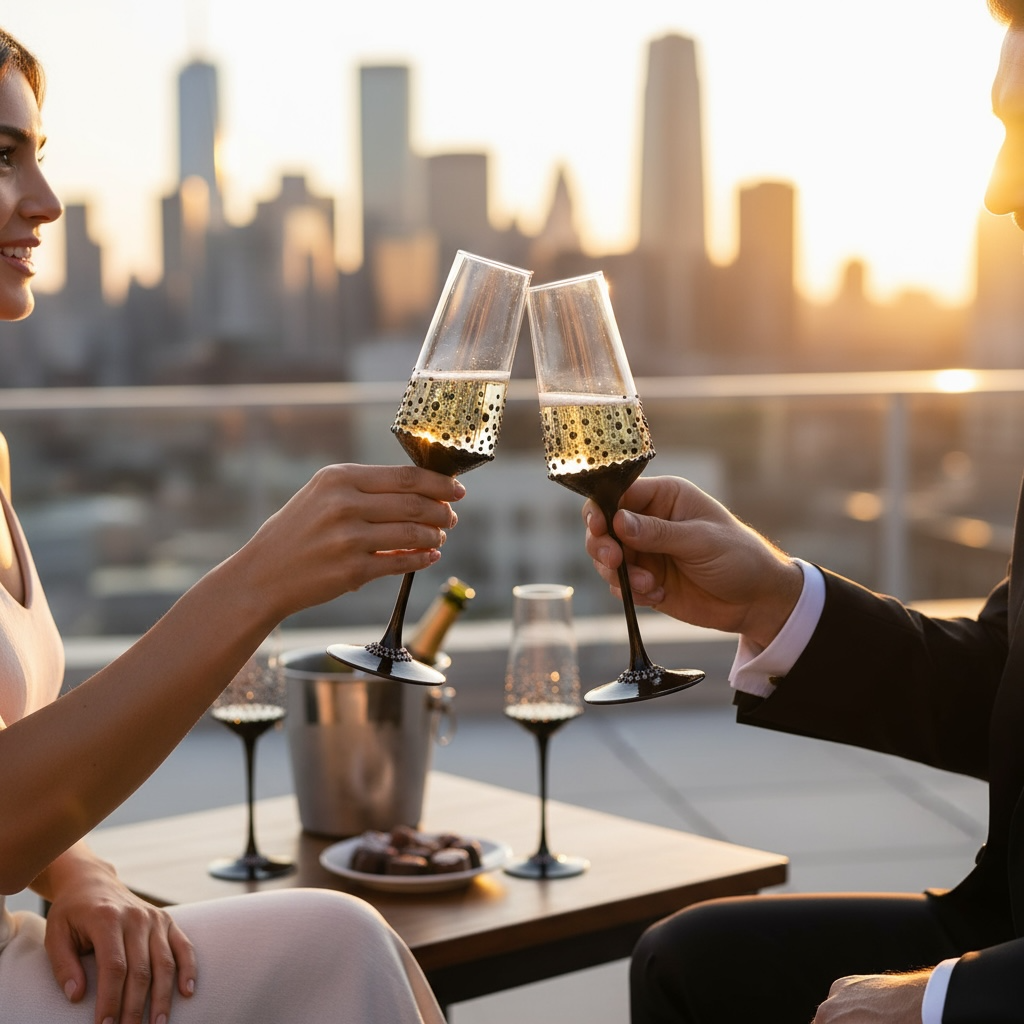 NOCTURNE ROYALE FLUTE/ SET OF 2