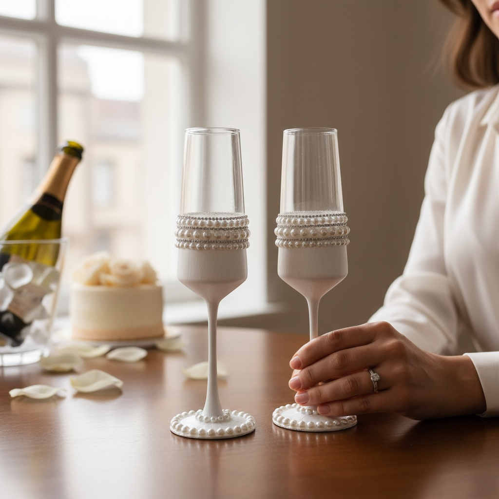 PEARL ROYALE CHAMPAGNE FLUTE/ SET OF 2