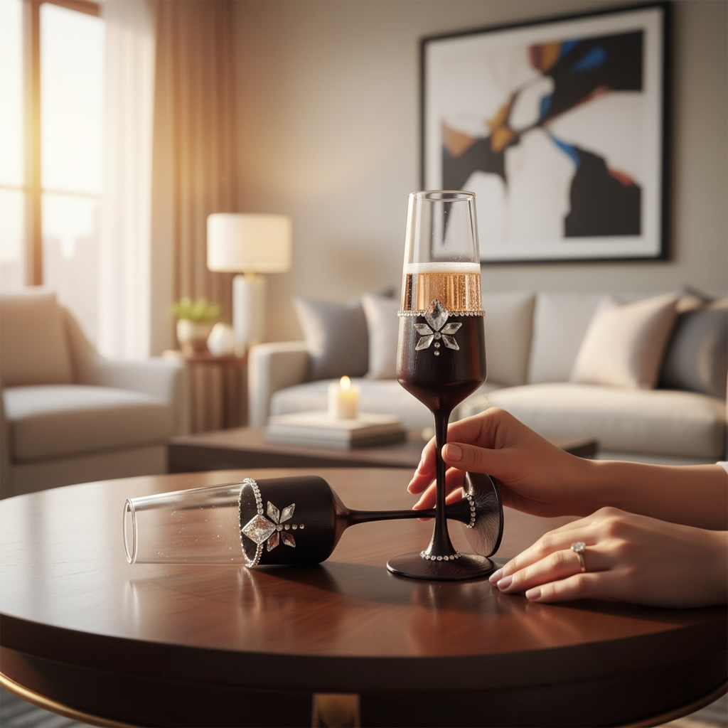 ROUGE ROYALE CHAMPAGNE FLUTE/ SET OF 2