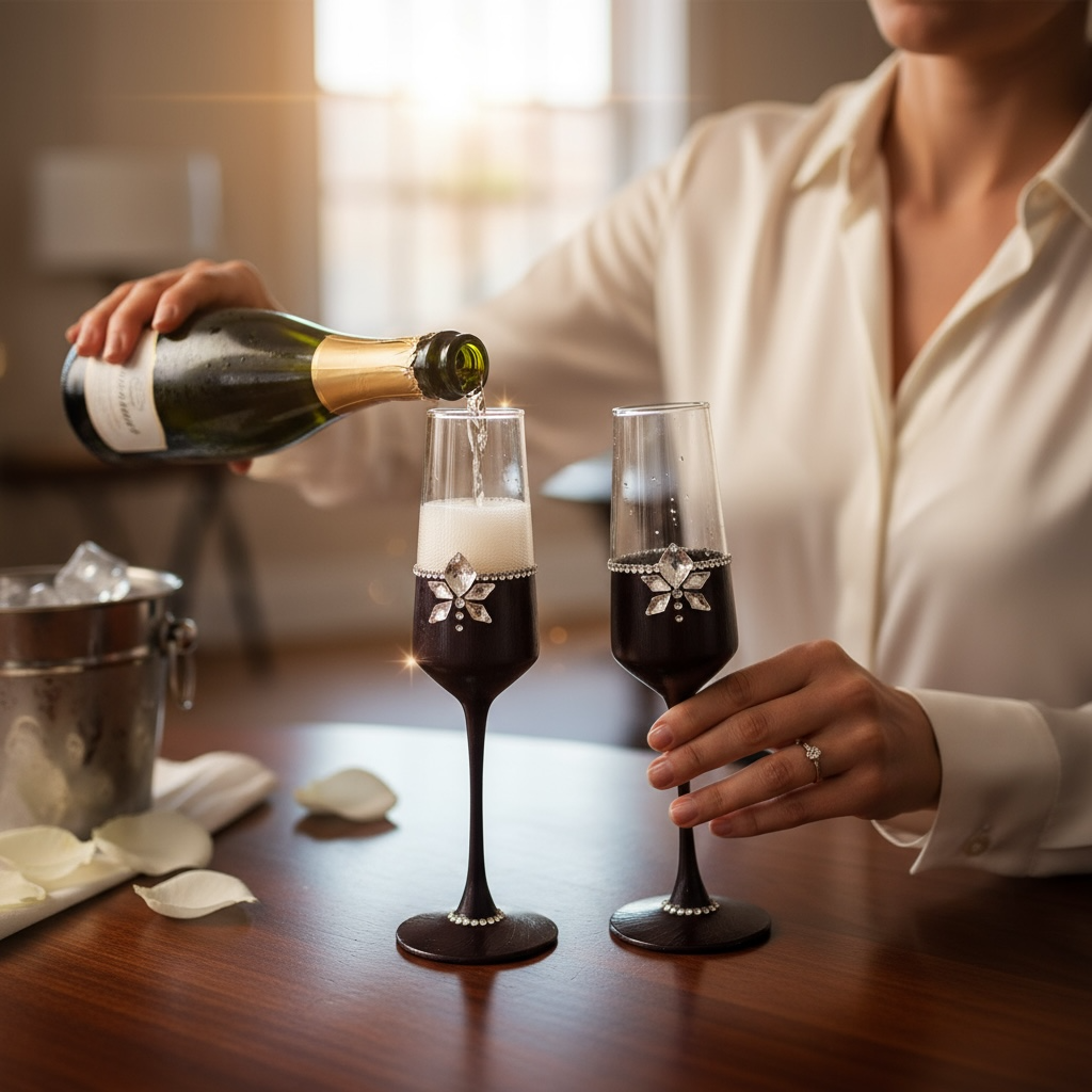 ROUGE ROYALE CHAMPAGNE FLUTE/ SET OF 2