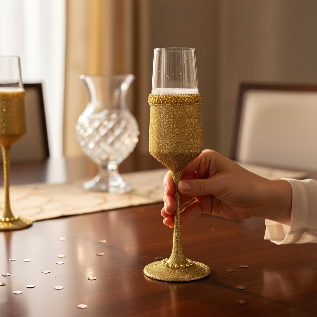 LUCE DORATA CHAMPAGNE FLUTE / SET OF 2